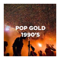 Pop Gold 1990s logo
